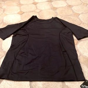 Brand new spf black short sleeve top